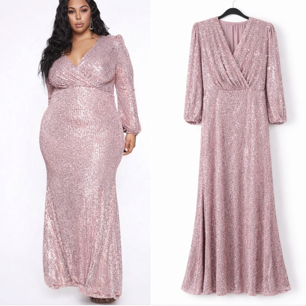 Fashion Nova Elegant Evening Gown